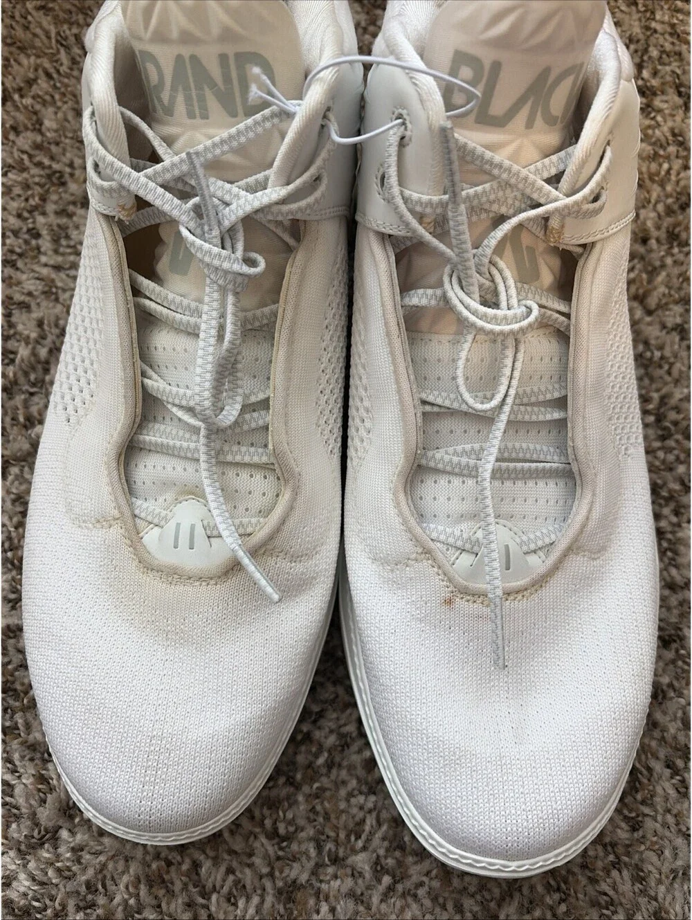 Brandblack J Crossover 2 White Men's Size 11 US Basketball Shoes Sneakers